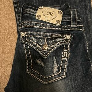 Miss Me Signature Slim Boot Cut Jeans